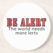 Warnhinweis Getränkeuntersetzer (Vorne)