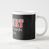 Warnhinweis Jumbo-Tasse (Rechts)