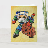 Warnhinweis Karte (Vorderseite)