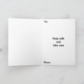 Warnhinweis Karte (Innenseite)