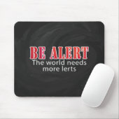 Warnhinweis Mousepad (Mit Mouse)