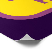Warnhinweis Poster (Ecke)