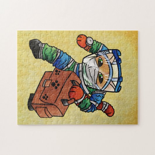 Warnhinweis Puzzle (Horizontal)