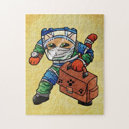 Warnhinweis Puzzle (Vertikal)