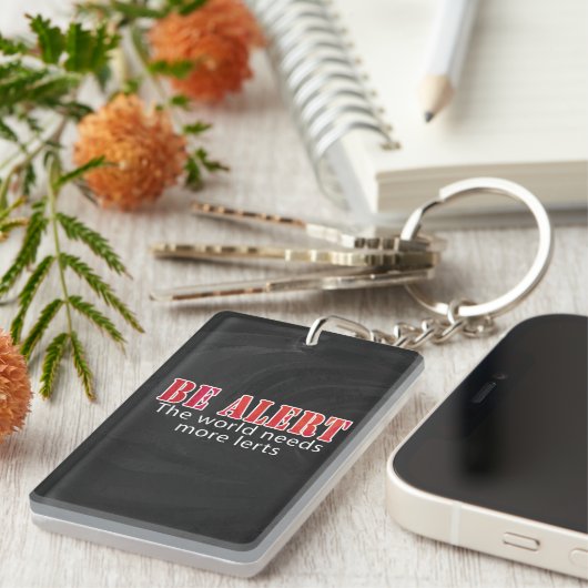 Warnhinweis Schlüsselanhänger (Vorderseite rechts)