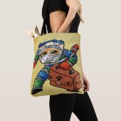 Warnhinweis Tasche (Von Nahem)