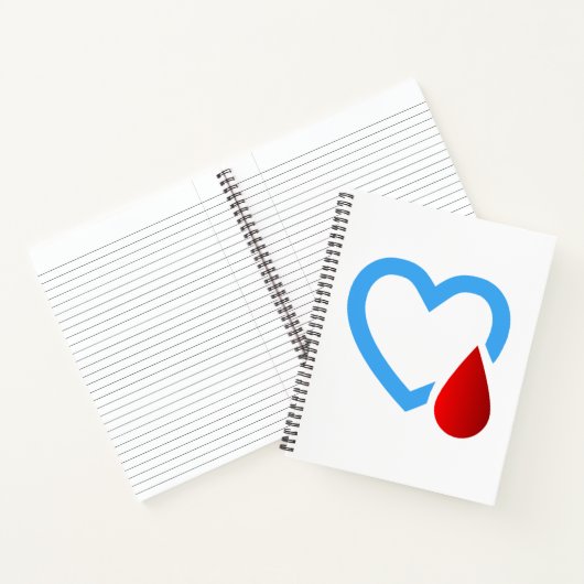 Warnhinweis - Typ 1 Diabetes Notizblock (Innenseite)