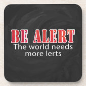 Warnhinweis Untersetzer (Vorderseite)