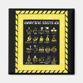 Warnhinweise 101 magnet (Vorne)