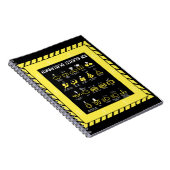 Warnhinweise 101 notizblock (Rechte Seite)