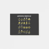 Warnhinweise 101 post-it klebezettel (Vorderseite)