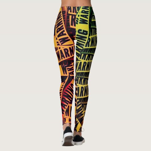 Warnhinweise Leggings (Rückseite)