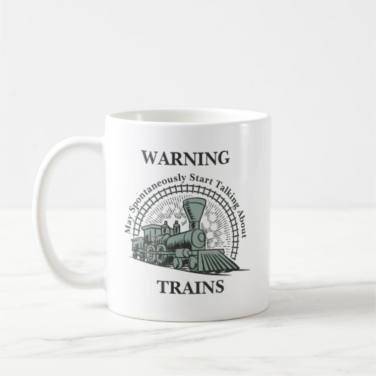 Warnhinweise zur Tasse von Dampfzügen können spont (Links)