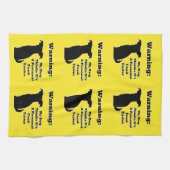Warnhund Handtuch (Horizontal)