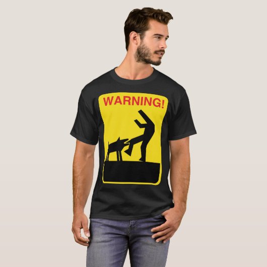 Warnhund T-Shirt (Vorne ganz)