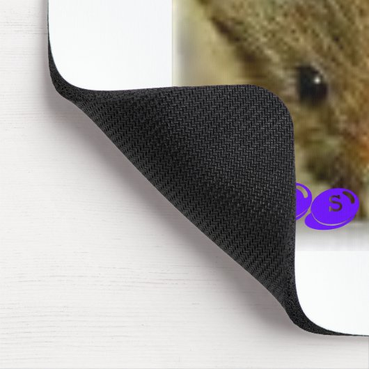 WARNING! , BEISST DIESE MAUS MOUSEPAD (Ecke)