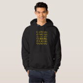 Warning can talk about Climbing for hours Rock Cli Hoodie (Vorne ganz)