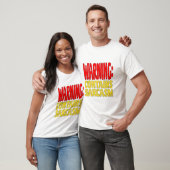Warning Contains Sarcasm Funny Witty Humor. T-Shirt (Unisex)