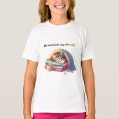 Warning: Cozy Vibes Only (The Cat Made Me Do It) T-Shirt (Vorderseite)