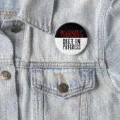 WARNING Diät laufend Button (Beispiel)