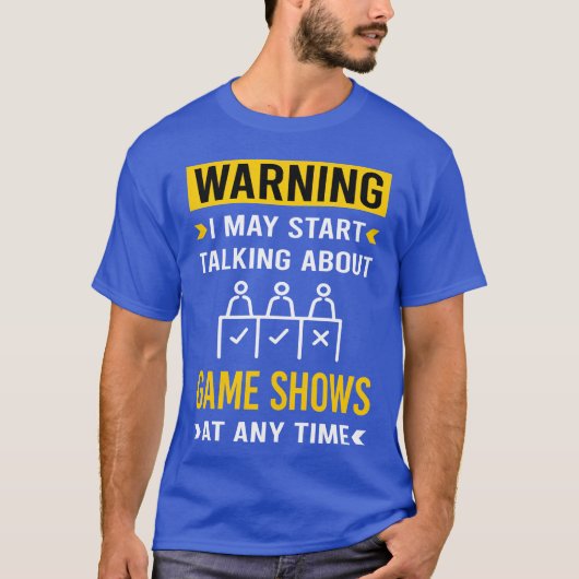 Warning Game ShowsV Show girl T-Shirt (Vorderseite)