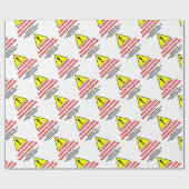 WARNING GESCHENKPAPIER (Flach)