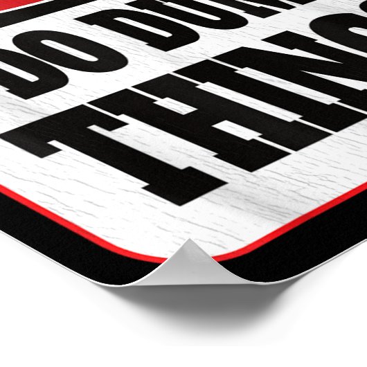 Warning I Do Dumb Things - Sarcasm Stud Stuff Them Poster (Ecke)