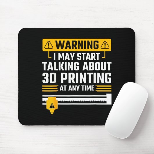 Warning I May Start Talking About 3d Printing Tech Mousepad (Mit Mouse)