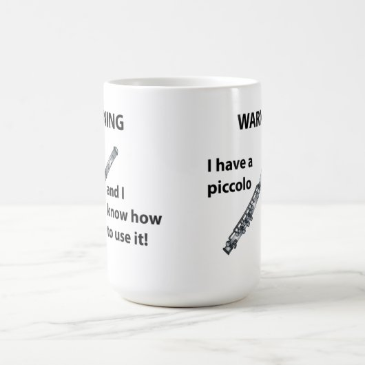 WARNING! Ich habe ein kleines… Kaffeetasse (Mittel)