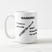 WARNING! Ich habe ein kleines… Kaffeetasse (Links)