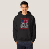 Warning I'm Retired I Know Everything  Retirement Hoodie (Vorne ganz)