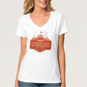 Warning It's A Circus Here Today, Circus Monkeys T-Shirt