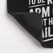 Warning It's Noteasy To Be Karen's Arm Candy  Mousepad (Ecke)