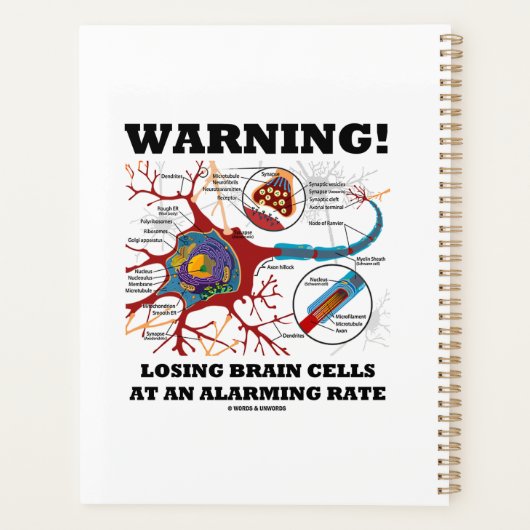 Warning! Losing Brain Cells at an Alarming Rate Planer (Rückseite)