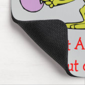 WARNING Mausunterlage Mousepad (Ecke)