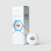 Warning: May Slice Left” Golf Ball - Callaway Golf (Verpackung)