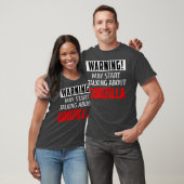 Warning may start talking about Godzilla friends f T-Shirt (Unisex)
