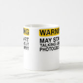 Warning May Start Talking About Photography - Funn Kaffeetasse (Mittel)