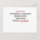 WARNING.pdf Postkarte (Vorderseite)