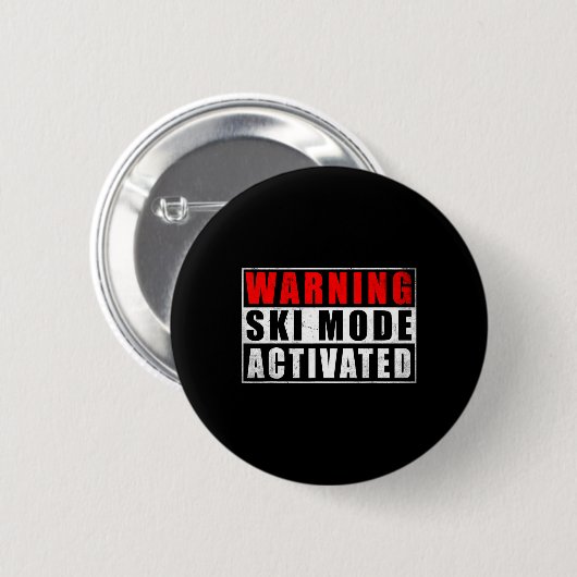 Warning Ski Mode Activated 1  Button (Vorne & Hinten)