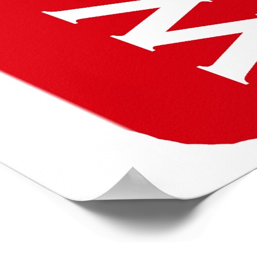 Warning: Socialism Poster (Ecke)