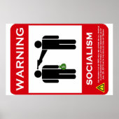 Warning: Socialism Poster (Vorne)