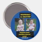 WARNING! to O&HTRP Magnet (Vorderseite/Rückseite)