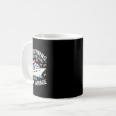 Warning We're All In On The Drink Package -  Kaffeetasse (Vorderseite Links)