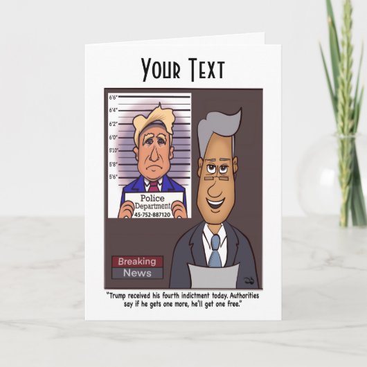 Warnkarte Karte (Vorderseite)