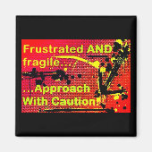 Warnmagnet Magnet (Vorne)