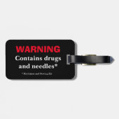 Warnmittel & Nadeln-Arzneimittel & Nähset Gepäckanhänger (Rückseite horizontal)