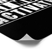 Warnmodus aktiviert poster (Ecke)
