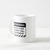 Warnmontag Kaffeetasse (Vorderseite Links)