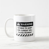 Warnmontag Kaffeetasse (Links)